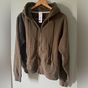 NWT Brandy Melville John Galt Hoodie Sweatshirt Jacket